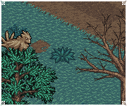 ReSpite 2D MMO screenshot featuring a stroll through Calm Woods.