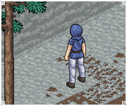 ReSpite 2D MMO screenshot featuring a cliffside along a forest trail.